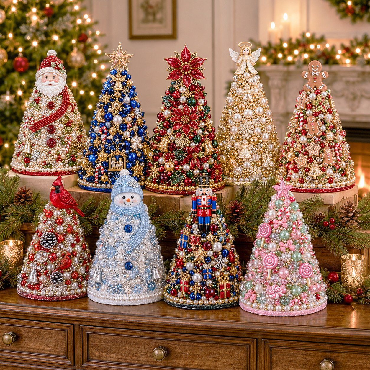 🎄DIY Beaded Christmas Tree Craft Kit🎄