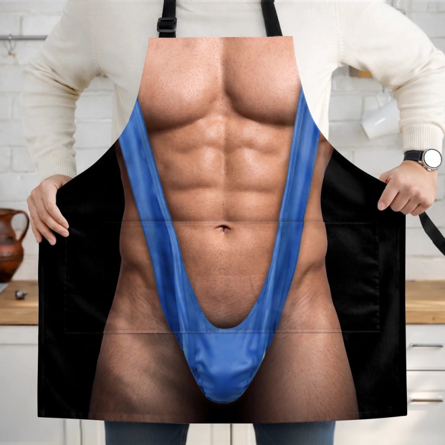🔥Personalized Apron (with Pockets) – A Gift for Men – King of BBQ