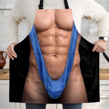 🔥Personalized Apron (with Pockets) – A Gift for Men – King of BBQ