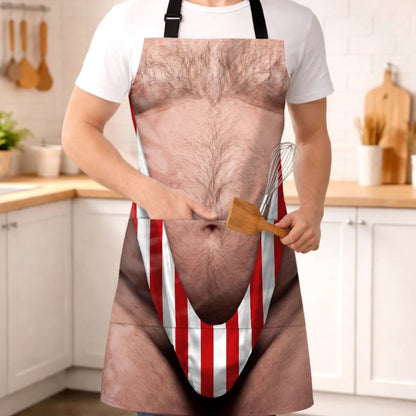 🔥Personalized Apron (with Pockets) – A Gift for Men – King of BBQ