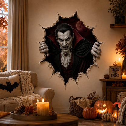 🔥Last Day 50% OFF- Halloween Break-In 3D Wall Decals