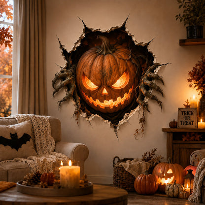 🔥Last Day 50% OFF- Halloween Break-In 3D Wall Decals