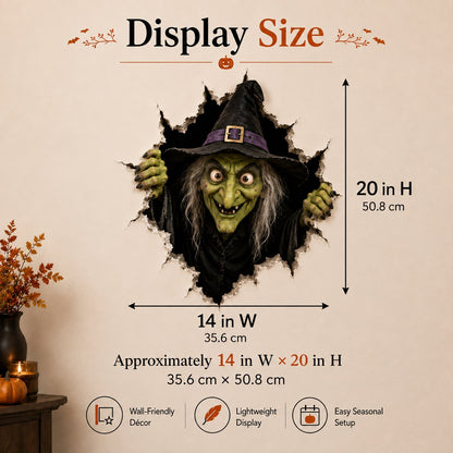 🔥Last Day 50% OFF- Halloween Break-In 3D Wall Decals