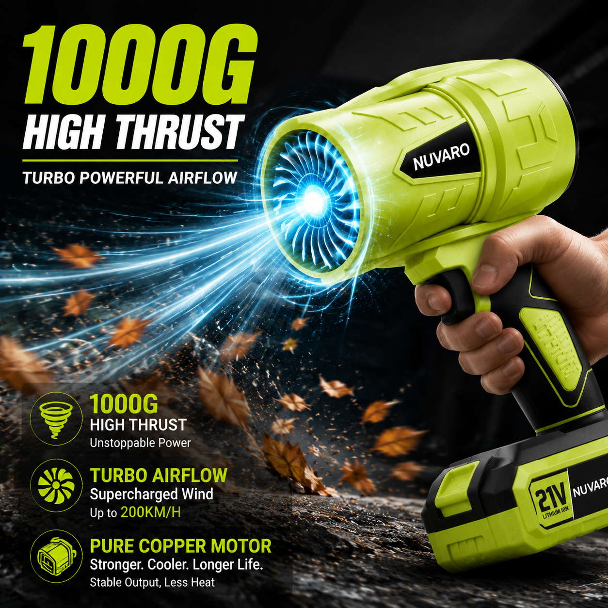 🏆2026 Turbo Jet Blower,   Cordless Turbo Super Power   Air Duster⭐