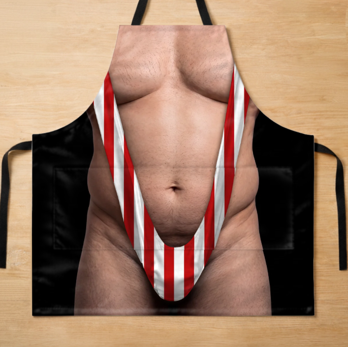 🔥Personalized Apron (with Pockets) – A Gift for Men – King of BBQ