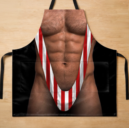 🔥Personalized Apron (with Pockets) – A Gift for Men – King of BBQ