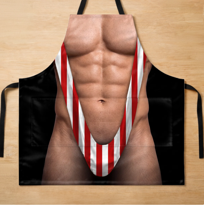🔥Personalized Apron (with Pockets) – A Gift for Men – King of BBQ