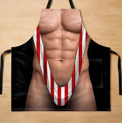 🔥Personalized Apron (with Pockets) – A Gift for Men – King of BBQ