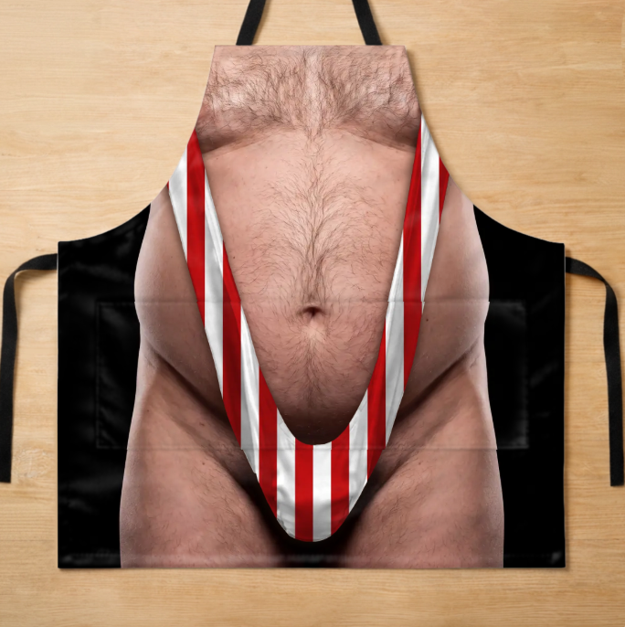 🔥Personalized Apron (with Pockets) – A Gift for Men – King of BBQ