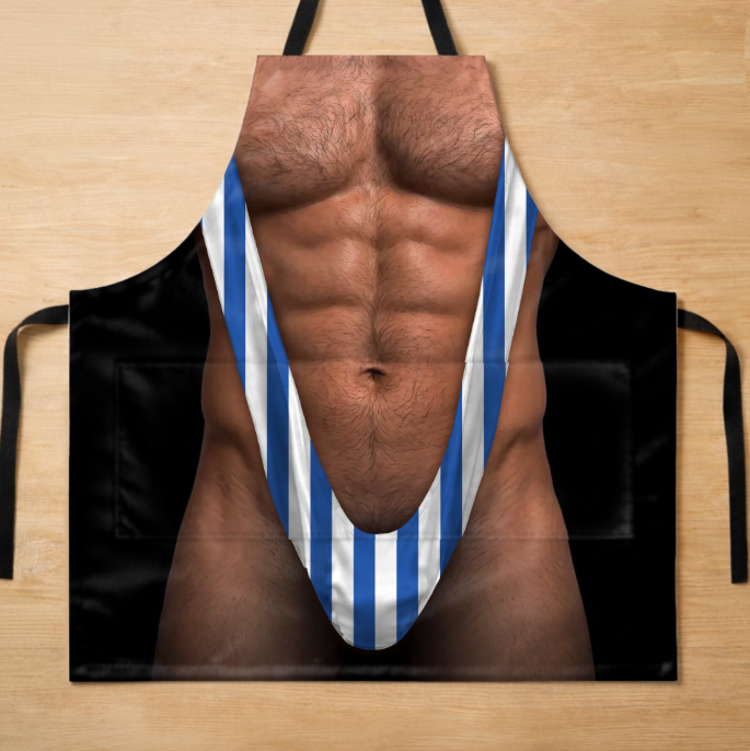 🔥Personalized Apron (with Pockets) – A Gift for Men – King of BBQ