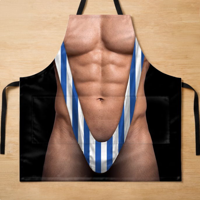 🔥Personalized Apron (with Pockets) – A Gift for Men – King of BBQ