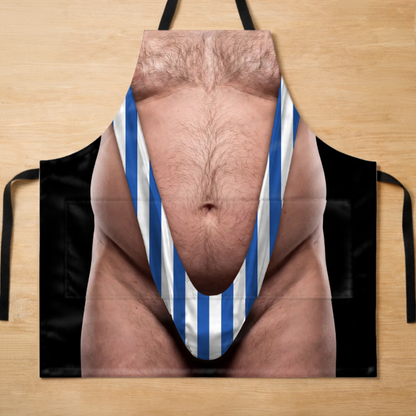 🔥Personalized Apron (with Pockets) – A Gift for Men – King of BBQ
