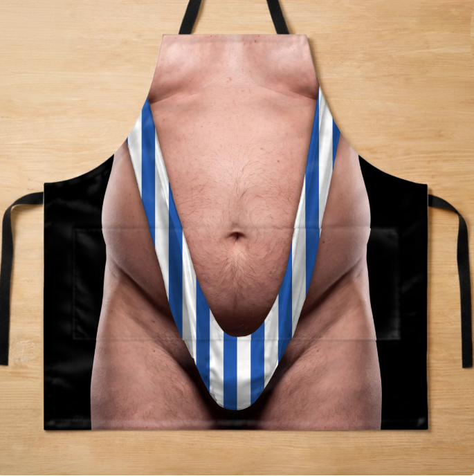 🔥Personalized Apron (with Pockets) – A Gift for Men – King of BBQ